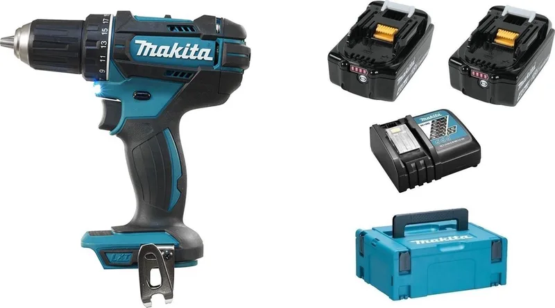 DDF482RMJ 18V Li-Ion accu boor-/schroefmachine set (2x 4.0Ah accu) in Mbox de Makita – image du produit