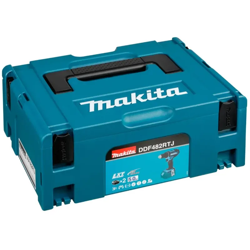 DDF482RTJ Boor-/Schroefmachine Set - 18V - Li-Ion Accu - 2x 5.0Ah Accu - In Mbox van Makita – productafbeelding 4 van 4