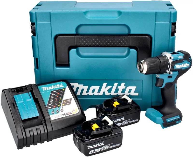 DDF487RTJ Accu Schroefboormachine 18V 5.0Ah in Mbox by Makita – product image 1 of 6