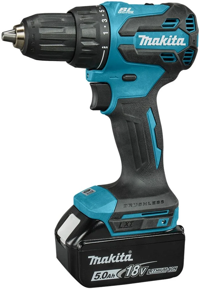 Bore-skruemaskine LXT 18V 65nm 2x5ah von Makita – Produktbild