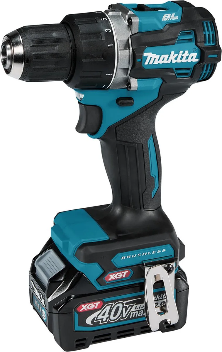 DF002GA101 | BOOR-/SCHROEFMACHINE | 40 V MAX | SET | 2,0 AH ACCU | LADER de Makita – image du produit