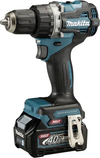 DF002GA202 Accu-schroefboormachine 40 V 2.0 Ah Li-ion Incl. 2 accus, Incl. lader, Incl. koffer de Makita – image du produit 1 sur 5