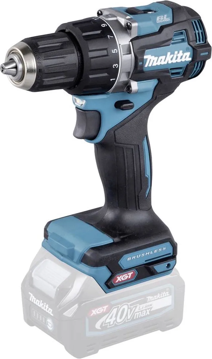DF002GZ Accu Schroefboormachine XGT 40V Max Basic Body van Makita – productafbeelding