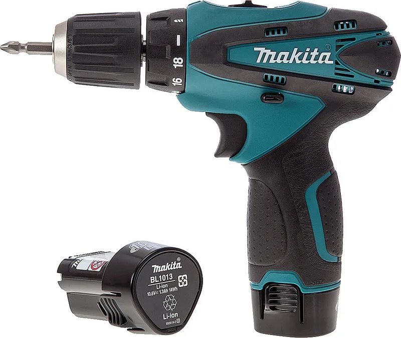 DF330DWE Accuboormachine - 10,8V - 1,3 Ah Li-Ion - Incl. 2 Accu's de Makita – image du produit