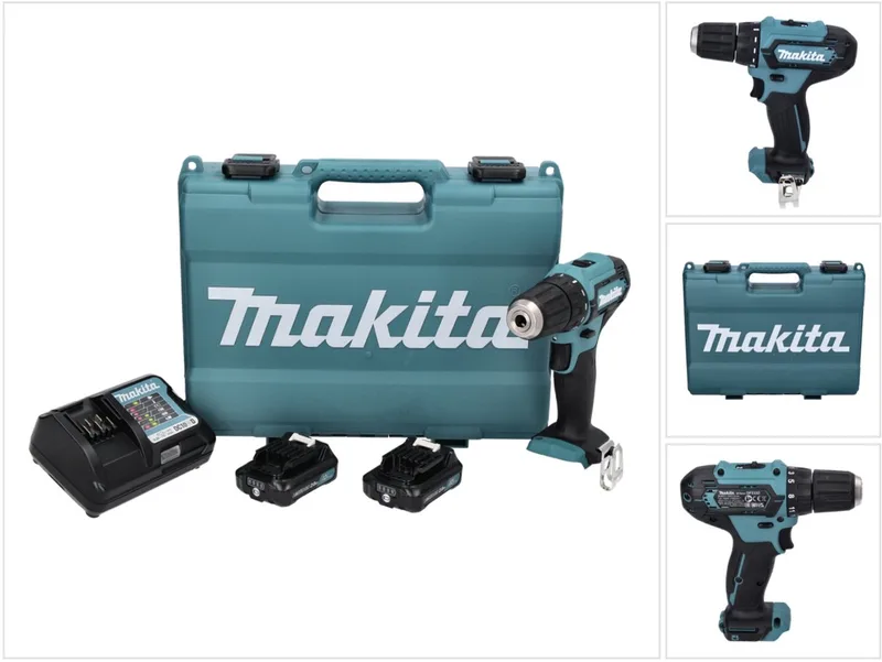 DF333DWAE boor-/schroefmachine | 12V max (10,8v) 2.0Ah Li-ion schuifaccu de Makita – image du produit