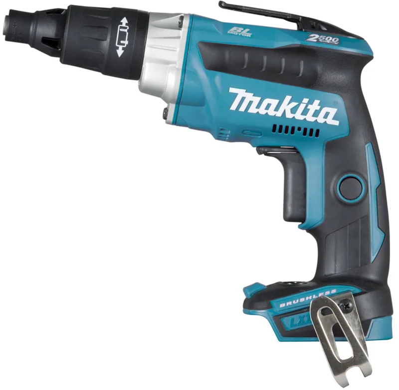DFS251ZJ 18V Li-Ion accu schroevendraaier body in Mbox - koolborstelloos van Makita, Blauw – productafbeelding