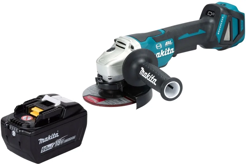 DGA 517 Z Accu haakse slijper 18 V 125 mm borstelloos solo - zonder accu, zonder lader de Makita – image du produit