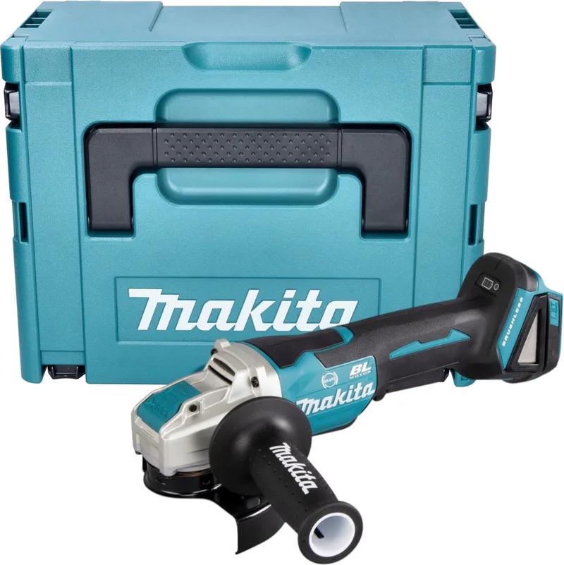 DGA 520 ZJX1 Accuslijper 18 V 125 mm X-LOCK Brushless + Makpac - zonder accu, zonder lader von Makita – Produktbild