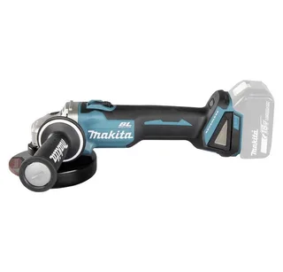 DGA504Z Haakse Slijper - 18 V - 125 mm - Losse Body (geleverd zonder accu en lader) van Makita – productafbeelding 2 van 5