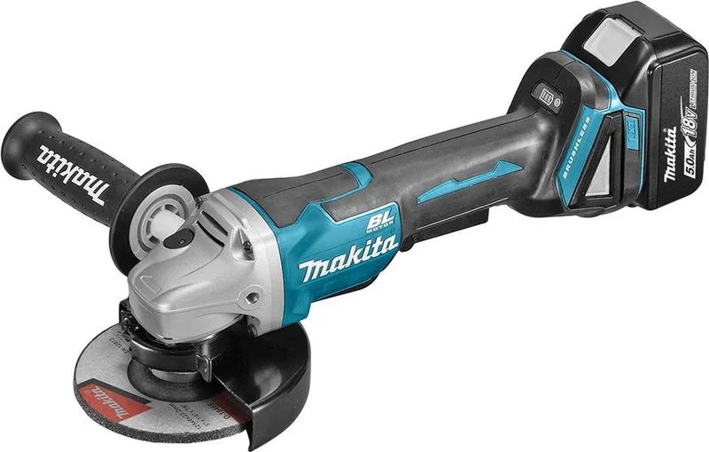 DGA508RTJ 18 V Haakse slijper 125 mm von Makita – Produktbild