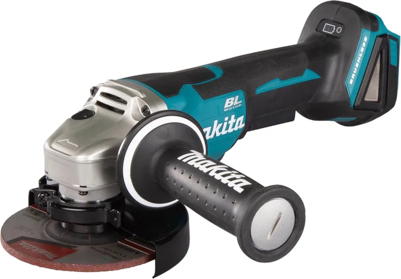 DGA508Z 18V Li-Ion Accu haakse slijper body - 125mm - koolborstelloos - softstart de Makita – image du produit