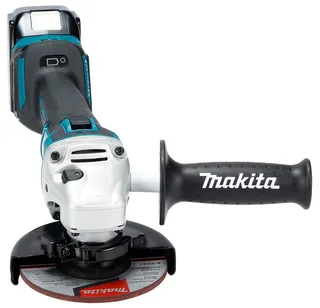 MAKI Akku-Winkelschleifer 18V DGA511RTJ ** 2 x 5,0Ah Akkus + Ladegerät im MAKPAC von Makita – Produktbild 5 von 5