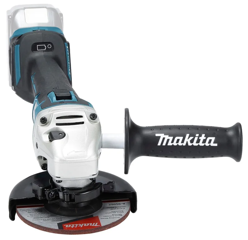 DGA511Z Haakse slijper - 18 V - 125 mm - Losse Body (geleverd zonder accu en lader) van Makita – productafbeelding 3 van 3