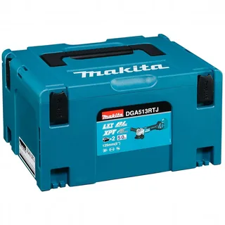 DGA513RTJ 18v Haakse slijper 125mm met 2x 5.0Ah en lader in Mbox Brushless van Makita – productafbeelding 5 van 5