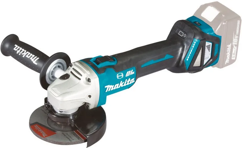 DGA513Z 18v Haakse slijper 125mm Body - Losse Body (geleverd zonder accu en lader) de Makita – image du produit 3 sur 5