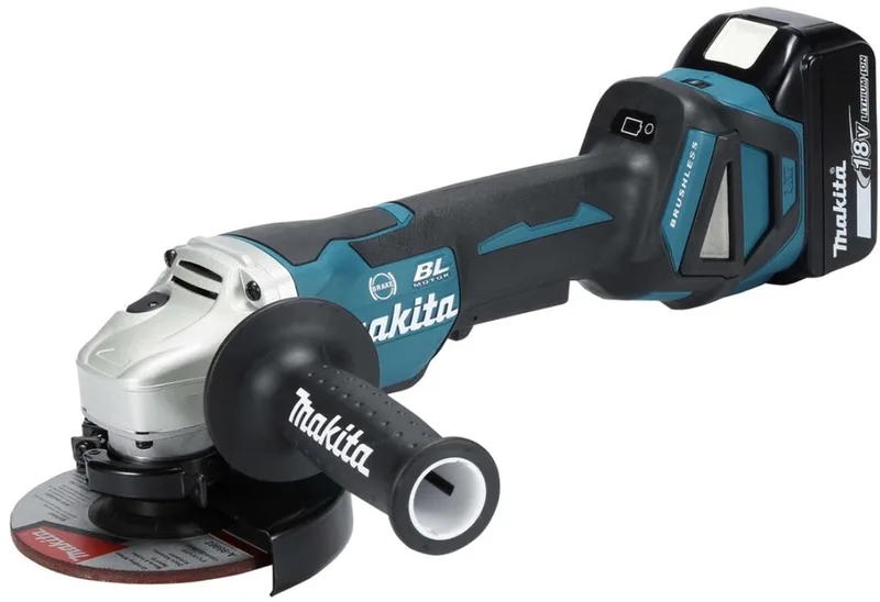 DGA517RTJ accu-haakse slijpmachine von Makita – Produktbild