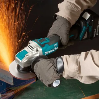 DGA521ZX1 Accu Haakse Slijper 125mm X-LOCK 18V Basic Body van Makita – productafbeelding 4 van 4