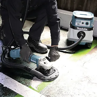 DGA901ZKU2 DGA901ZKU2 Akku-Winkelschleifer 230 mm inkl. Koffer, ohne Akku, ohne Ladegerät 18 V van Makita – productafbeelding 2 van 3