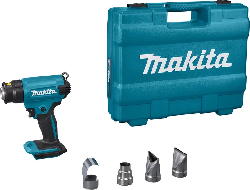 DHG180ZK 18V Li-ion accu heteluchtpistool body in koffer de Makita – image du produit