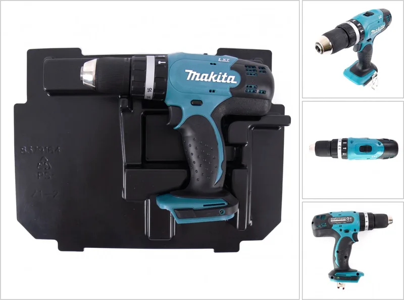 DHP 453 ZE accu klopboormachine 18V 42Nm + inzetstuk voor Makpac von Makita – Produktbild