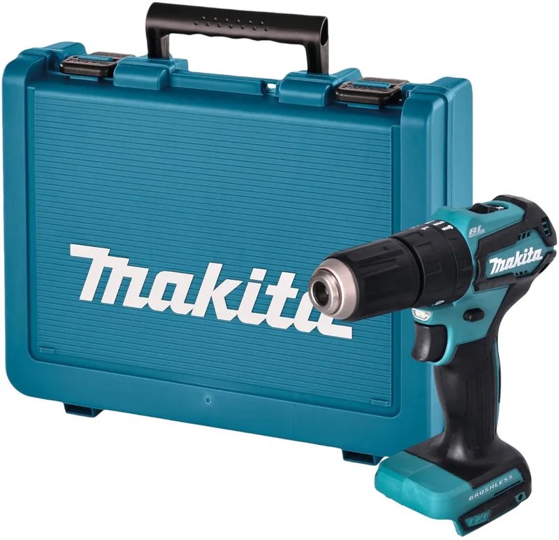 DHP 483 ZE accu-klopboormachine 18 V 40 Nm borstelloos + koffer - zonder accu, zonder oplader fra Makita – produktbillede