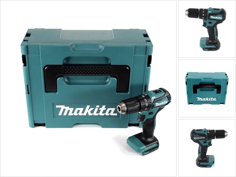 DHP 483 ZJ accu-klopboormachine 18V 40Nm solo in Makpac de Makita – image du produit