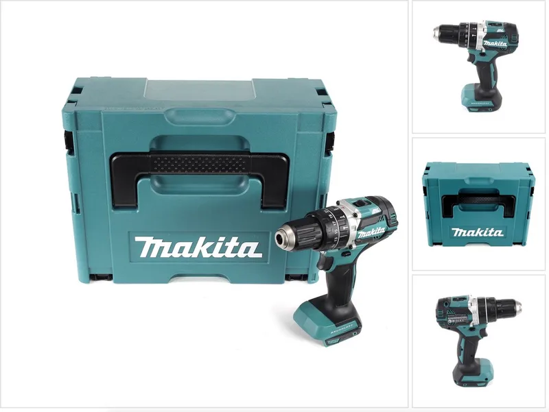 DHP 484 ZJ 18V borstelloze Li-Ion accu klopboormachine in Makpac - zonder accessoires de Makita – image du produit