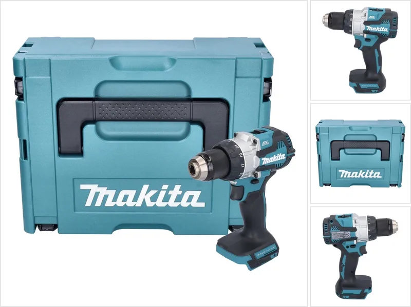 DHP 489 ZJ accu-klopboormachine 18 V 73 Nm borstelloos + Makpac - zonder accu, zonder oplader de Makita – image du produit