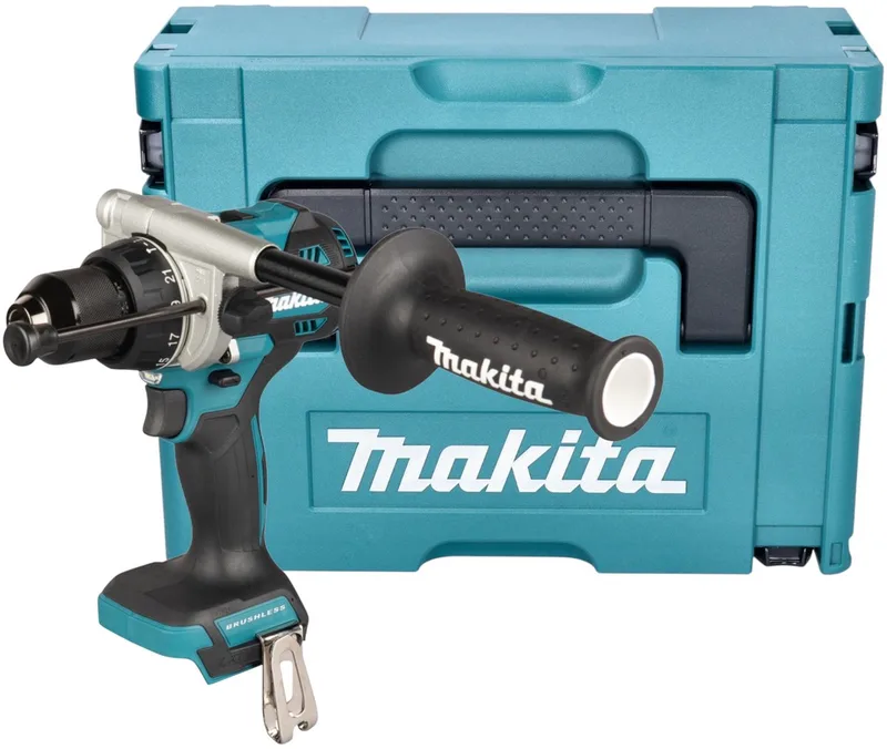 DHP 492 ZJ accu-klopboormachine 18 V 141 Nm borstelloos + Makpac - zonder accu, zonder oplader de Makita – image du produit