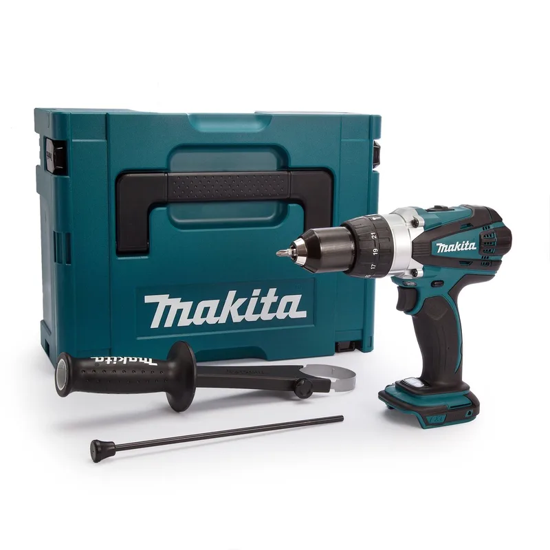DHP458ZJ - 18V - accu - klopboor- en schroefmachine - in Mbox - zonder accu`s en lader by Makita – product image