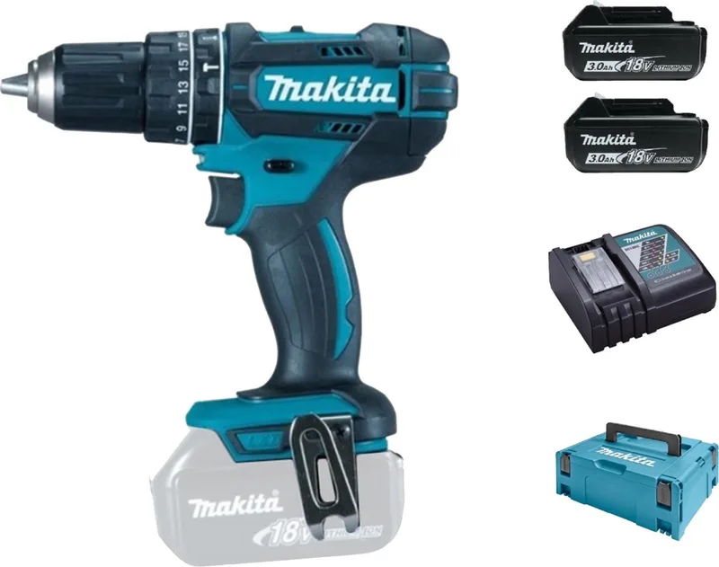 DHP482RFWJ Akku-Schlagbohrschrauber von Makita – Produktbild