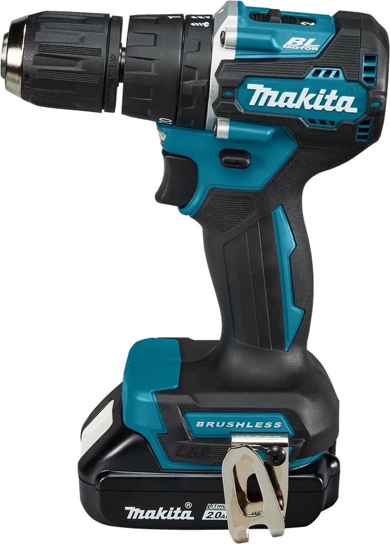 DHP487RAJ Accu Klop-/Schroefboormachine 18V 2.0Ah in Mbox van Makita – productafbeelding 1 van 4