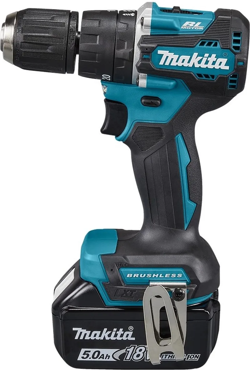 DHP487RTJ Accu Klop-/Schroefboormachine 18V 5.0Ah in Mbox von Makita – Produktbild