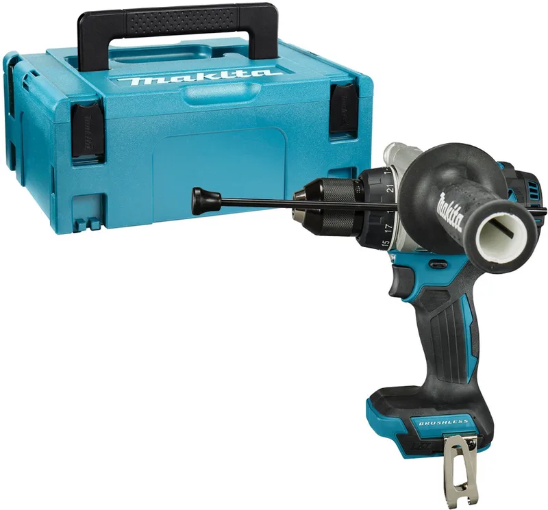DHP492ZJ Accu klop-/schroefboormachine 18V Basic Body in Mbox van Makita – productafbeelding