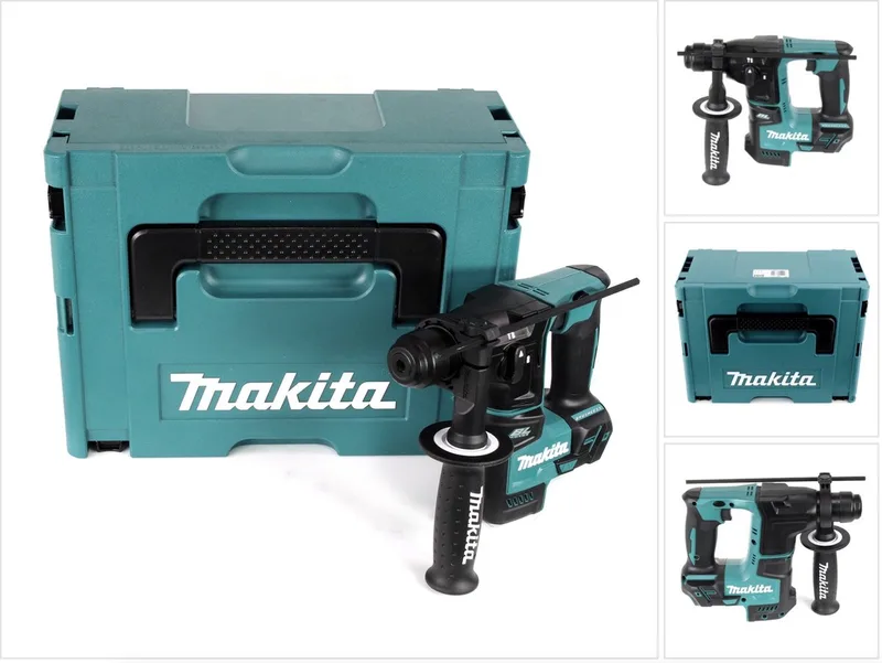 DHR 171 ZJ 18 V 2-traps borstelloze accu-boorhamer Solo SDS Plus + Makpac - zonder accu, zonder oplader von Makita – Produktbild