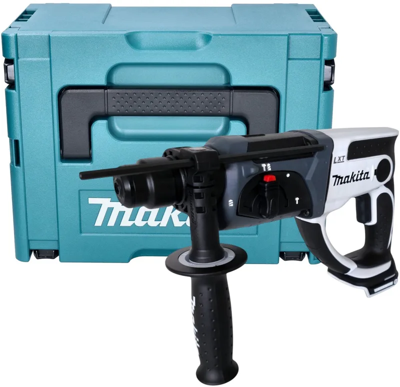 DHR 202 ZJW Accuklopboormachine 18 V 20 mm 2.0 J wit + Makpac - zonder accu, zonder oplader de Makita – image du produit