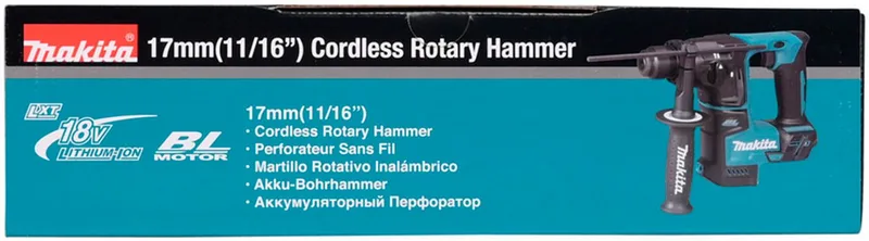 DHR171z 18V Li-Ion SDS+ boorhamer - Losse Body (geleverd zonder accu en lader) by Makita – product image 3 of 4