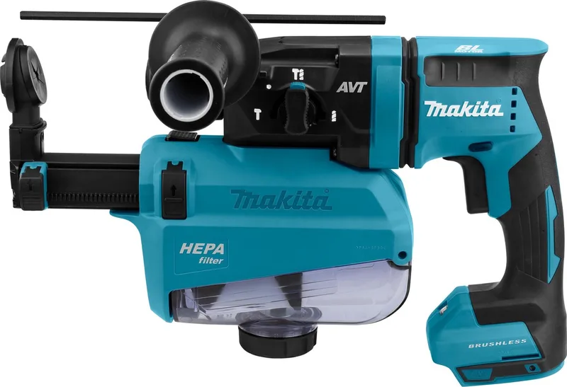 DHR182ZWJ - 18V - accu - SDS-PLUS boor- en combihamer - stofafzuiging - in Mbox - zonder accu`s en lader fra Makita – produktbillede