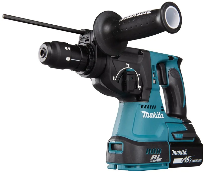 DHR243RTJ SDS-Plus-Akku-Kombihammer 18 V 5 Ah Li-Ion von Makita – Produktbild 5 von 5