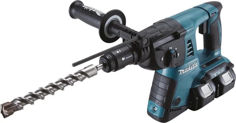 DHR264PT2J 36V (2x 18V) Li-Ion accu SDS-Plus boorhamer set in Mbox (2x 5,0Ah accu) - 2,5J de Makita – image du produit