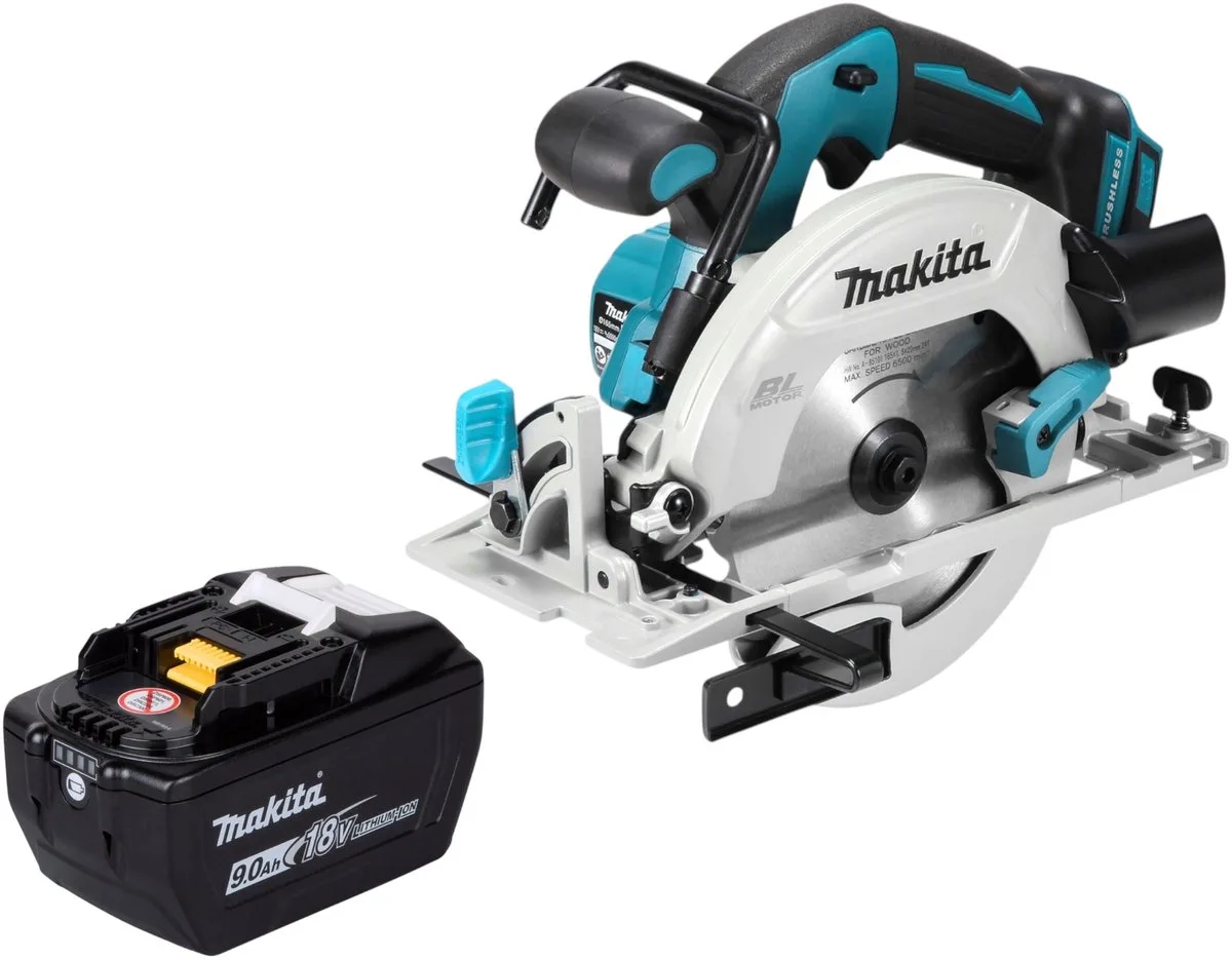DHS 680 Z Accu cirkelzaag 18V 165 mm solo - zonder accu, zonder oplader från Makita – produktbild