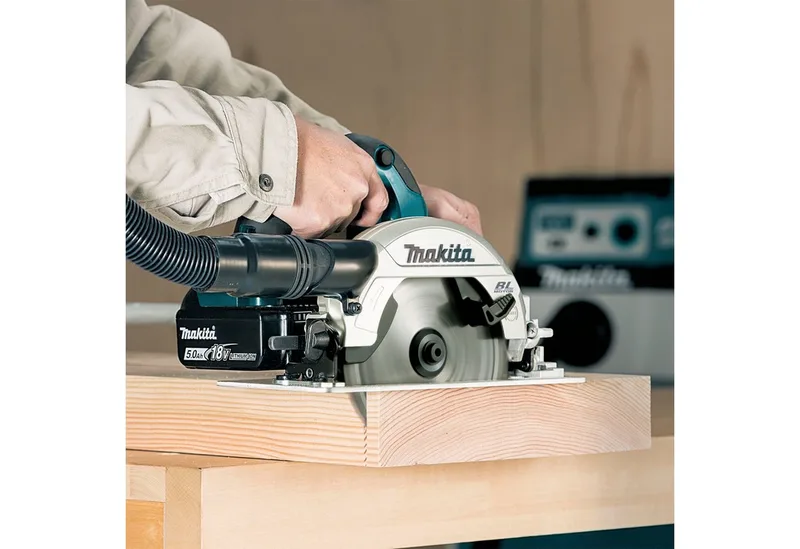 DHS660Z Accu Cirkelzaag 18V - Losse Body (geleverd zonder accu en lader) van Makita – productafbeelding 4 van 5
