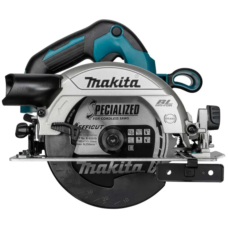 DHS660ZJ Accu Cirkelzaag 18V - Losse Body (geleverd zonder accu en lader) van Makita – productafbeelding 2 van 3