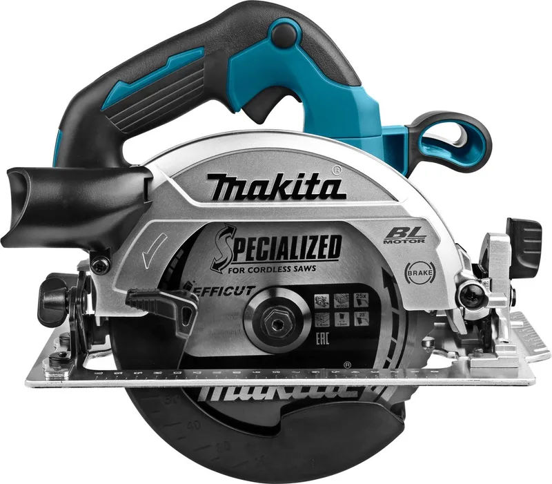 DHS661ZJU 18V Li-Ion accu cirkelzaag body in Mbox - 165mm - koolborstelloos van Makita – productafbeelding