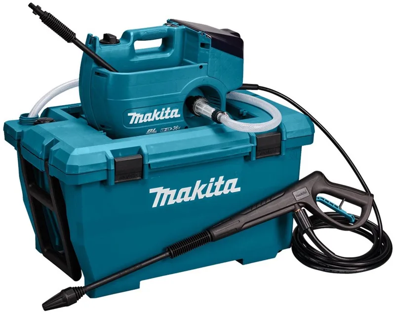 DHW080ZK Hogedrukreiniger 80bar 2x18V LXT fra Makita – produktbillede 1 af 6