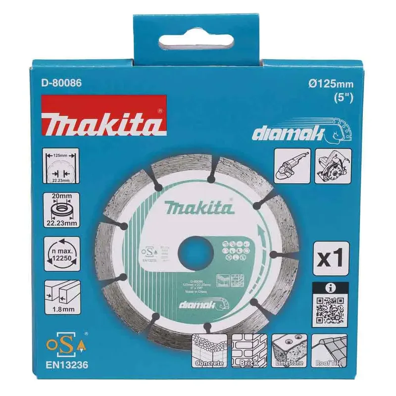 Diamantschijf Ø125mm DIAMAK by Makita – product image 3 of 4