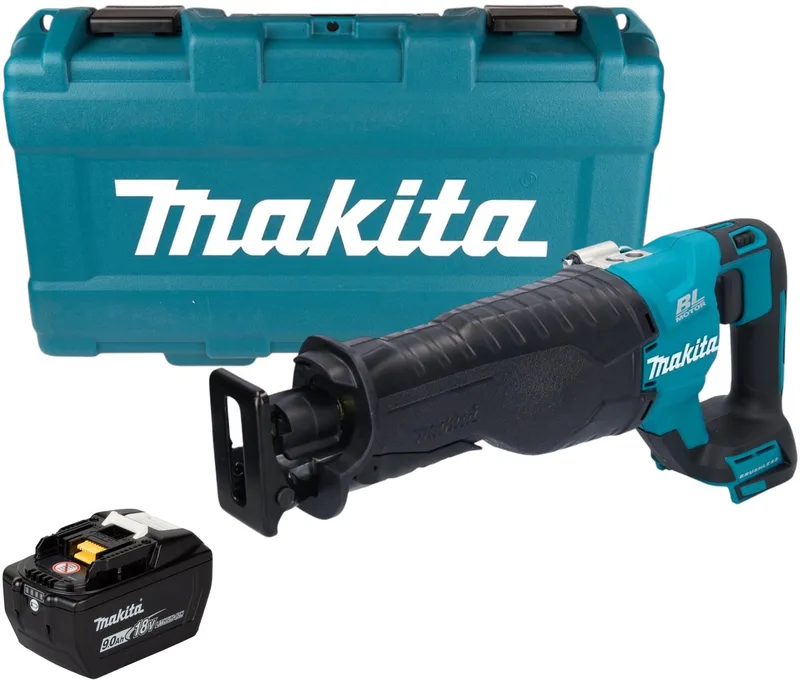 DJR 187 ZK accu reciprozaag sabelszaag 18 V borstelloos solo + koffer - zonder accu, zonder oplader van Makita – productafbeelding