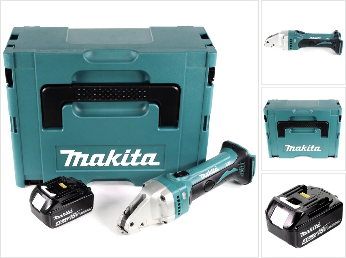 DJS 161 M1J 18 V Li-Ion accusnijder in Makpac + 1 x 4.0 Ah accu - zonder lader de Makita – image du produit