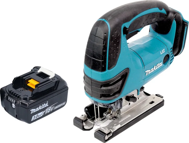 DJV 180 F1X accu-decoupeerzaag 18 V 135 mm + 1x accu 3,0 Ah - zonder oplader fra Makita – produktbillede