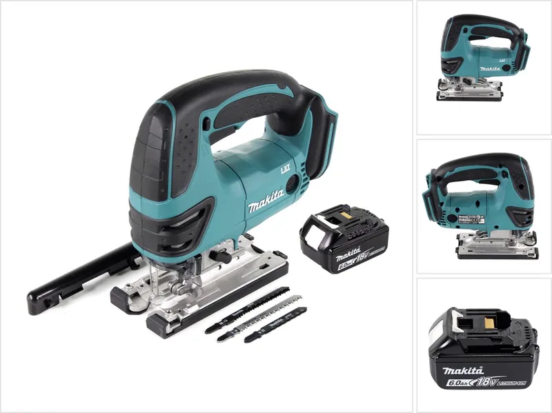 DJV 180 G1 accu decoupeerzaag 18V + 1x accu 6.0 Ah - zonder oplader van Makita – productafbeelding